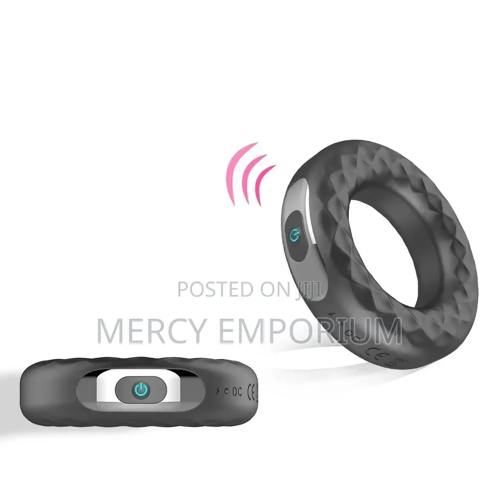 Cock Penis Ring Vibrating Round Penis Ring for Men Sex Toy