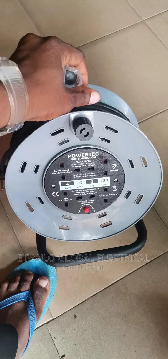 50 Meters Industrial Extension Socket 3ways