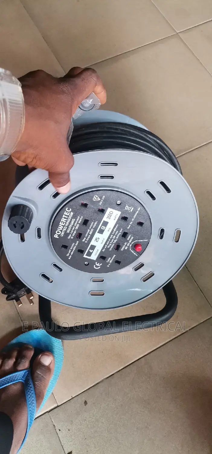 50 Meters Industrial Extension Socket 3ways