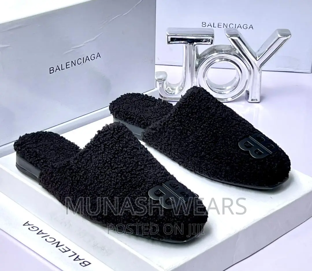 BALENCIAGA Hair Half Shoe