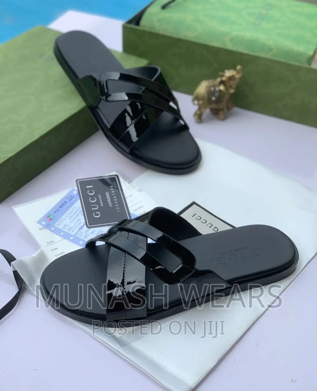 Luxury Original Leather Gucci X Co