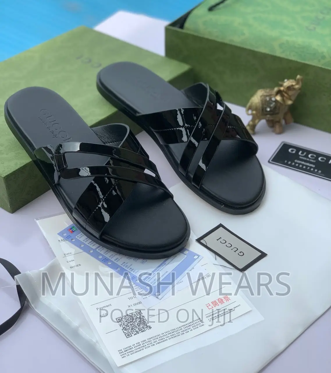 Luxury Original Leather Gucci X Co