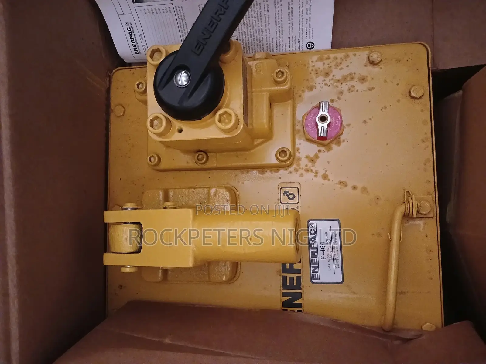 Enerpac P464, Two Speed, Ultima Steel Hydraulic Hand Pump