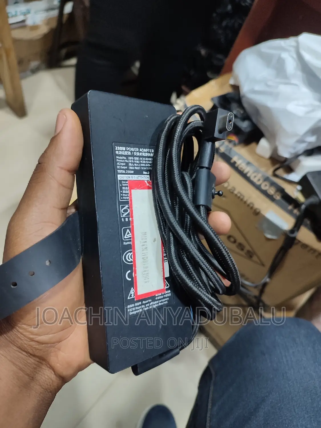 Razer Blade Charger Adapter 230W 19.5V - 11.8.A