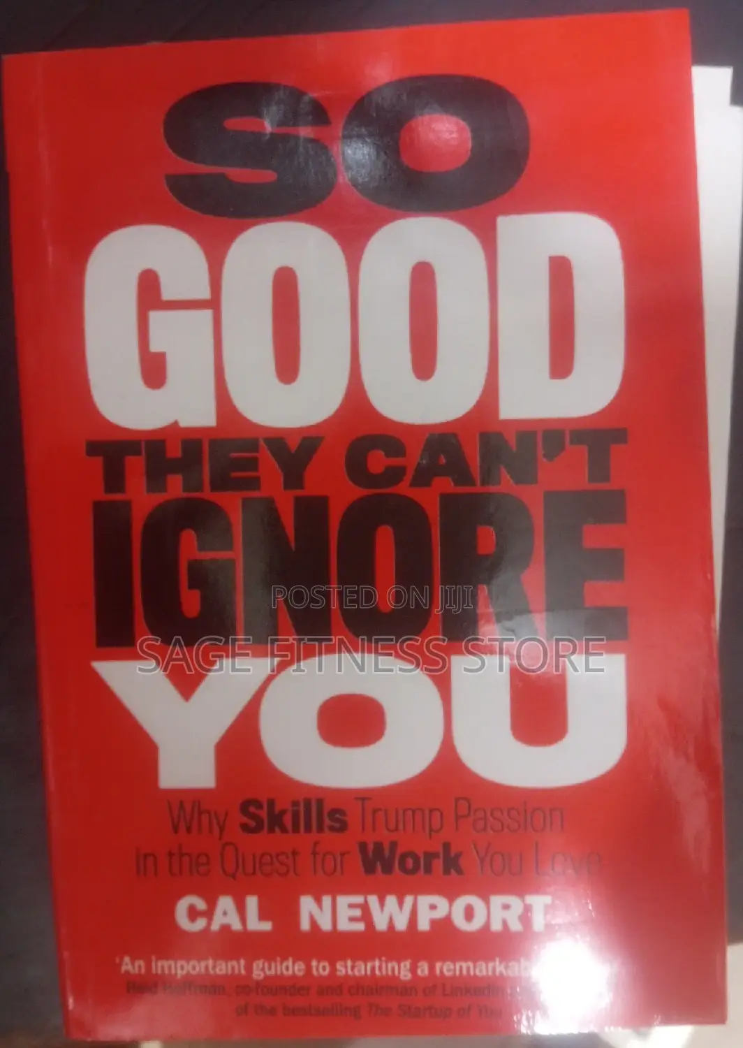 So Good They Can't Ignore You