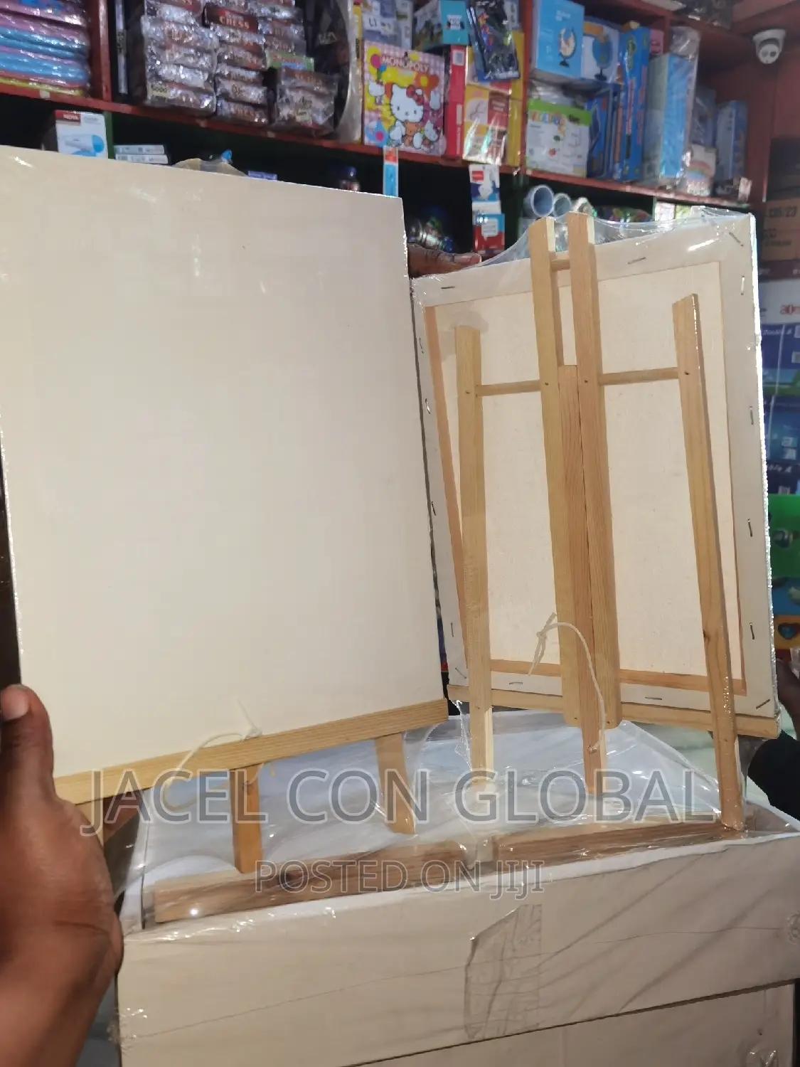 Sip and Paint 25cm by 30cm Canvas With Stand
