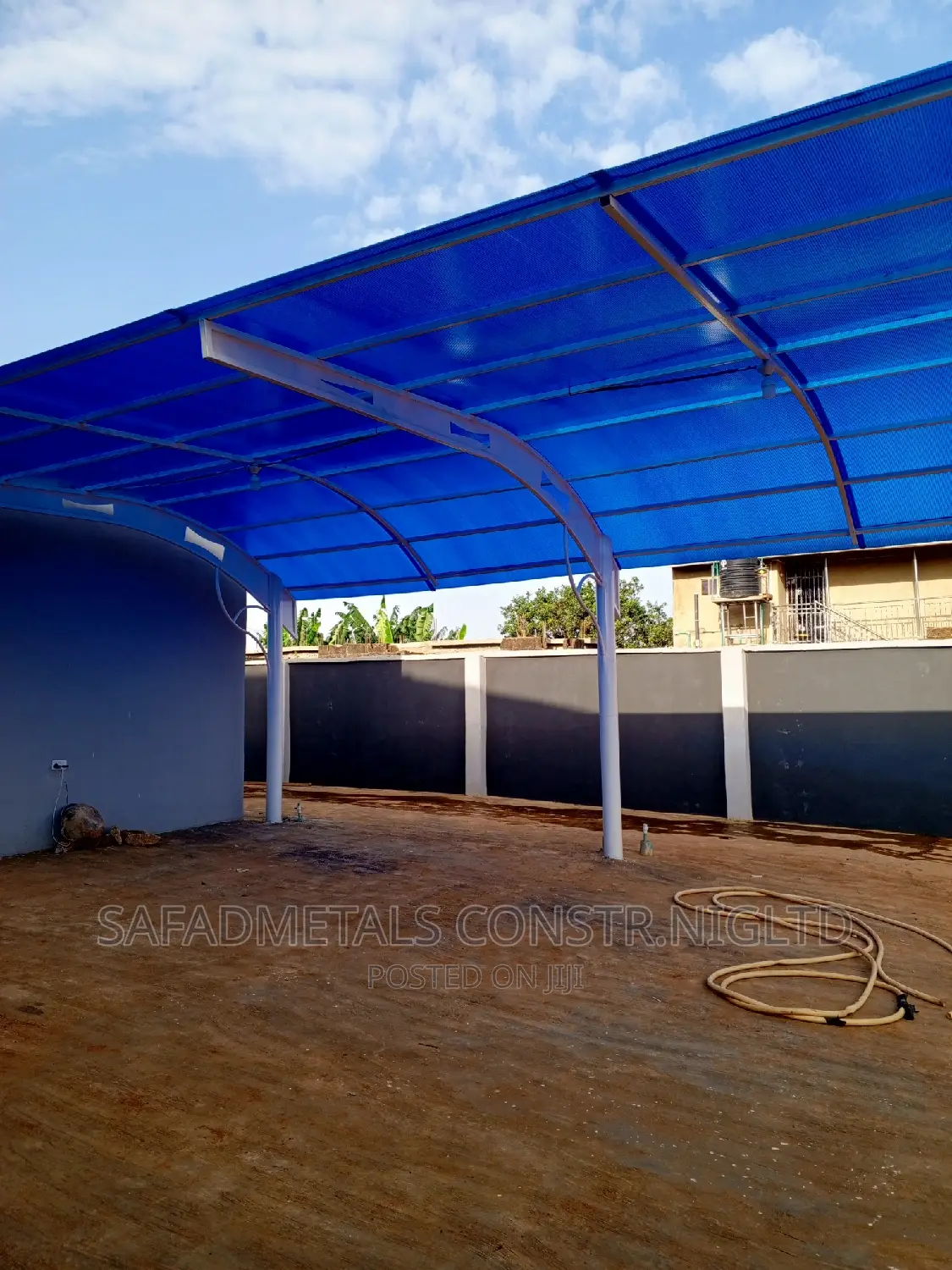 Iron Car Port