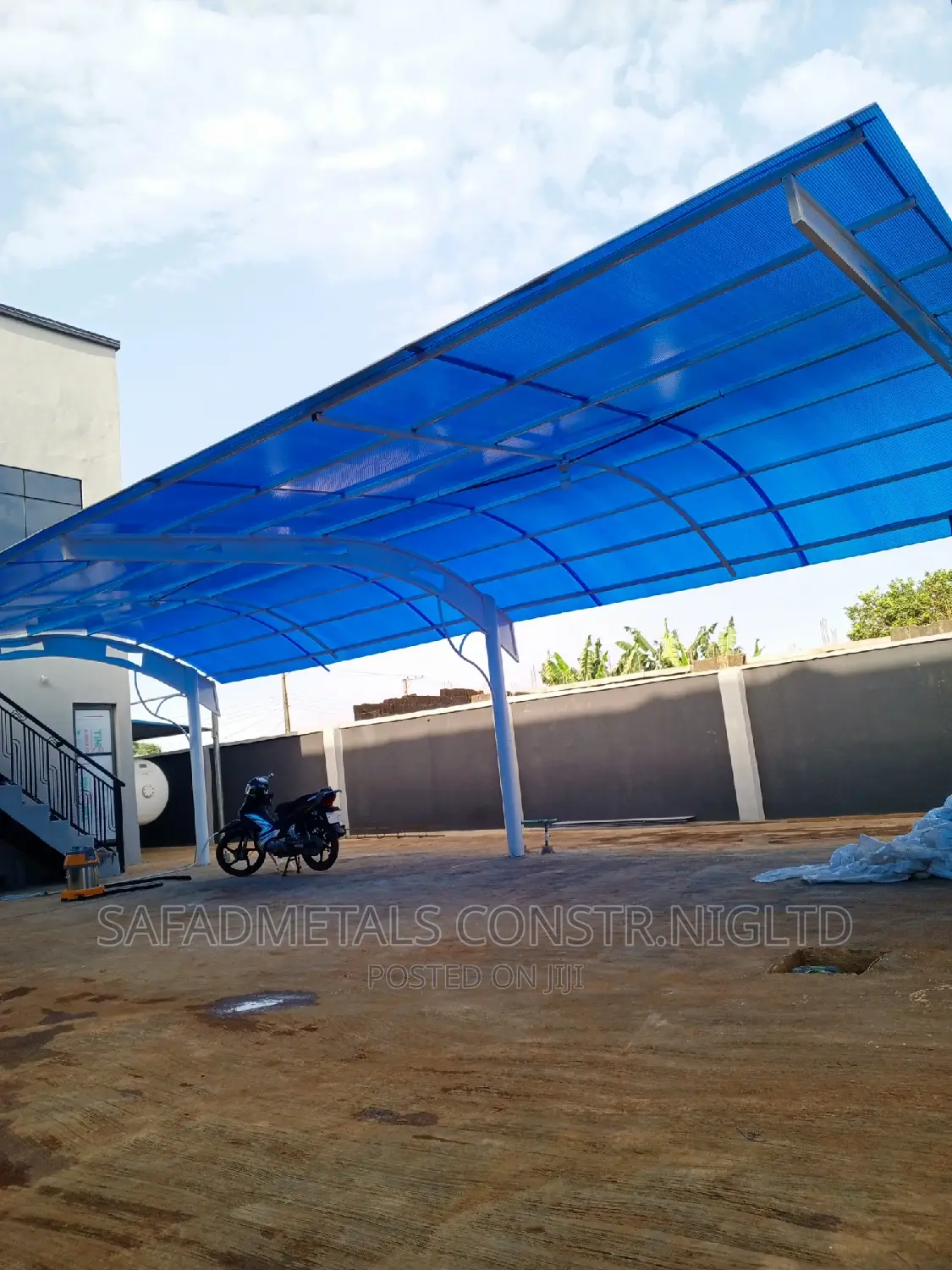 Iron Car Port