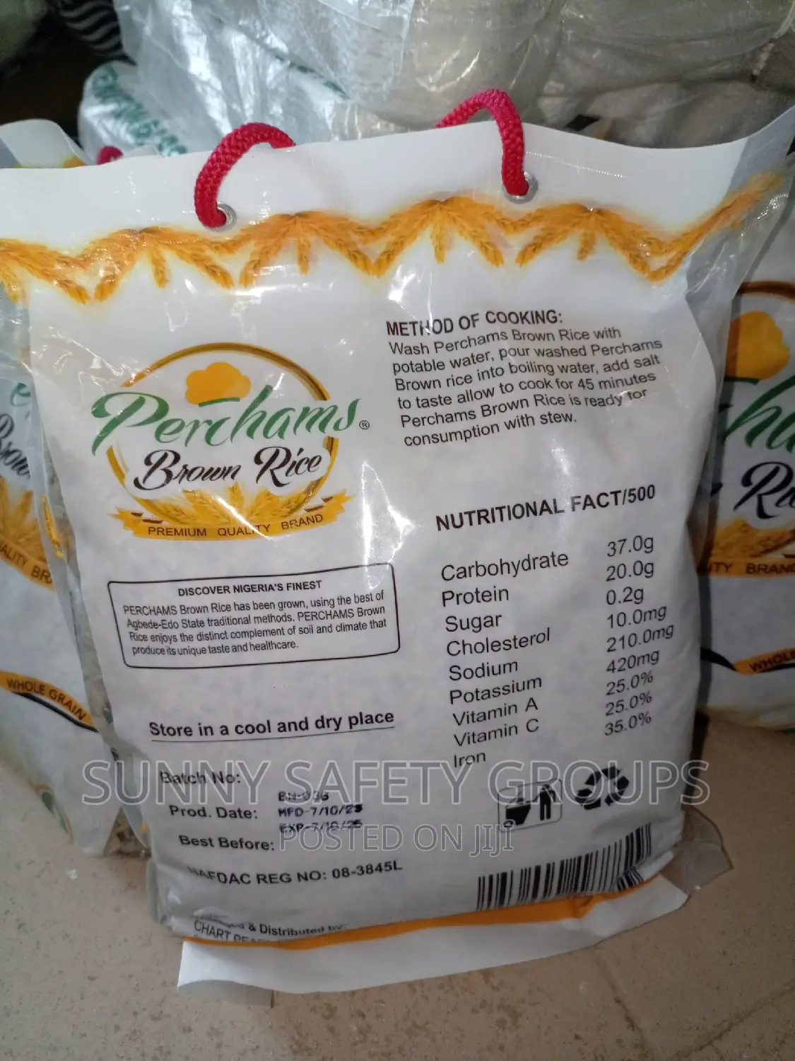 4.54kg Brown Perchams Rice