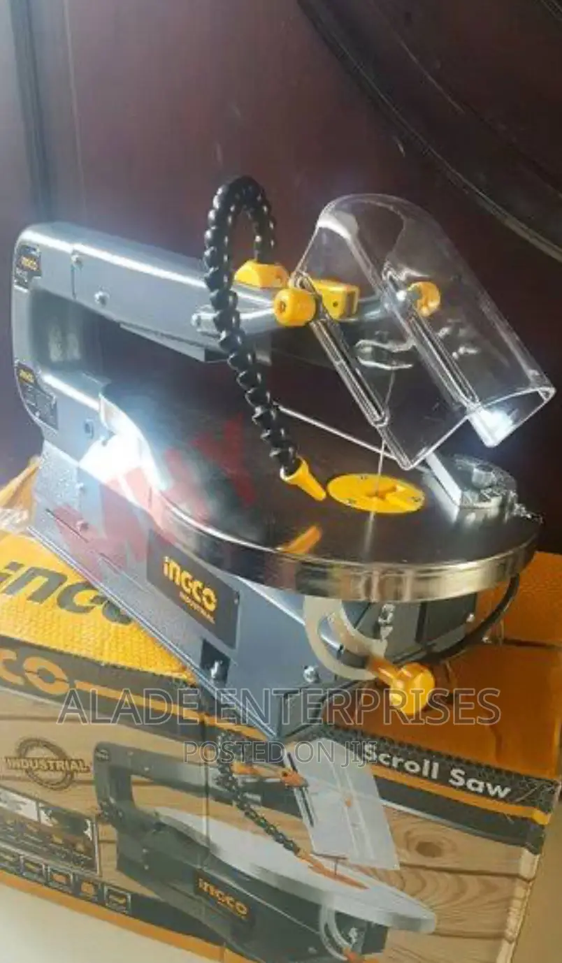 Ingco 85W Scroll Saw Speed:0-1450rpm(Anti-Vibration Design