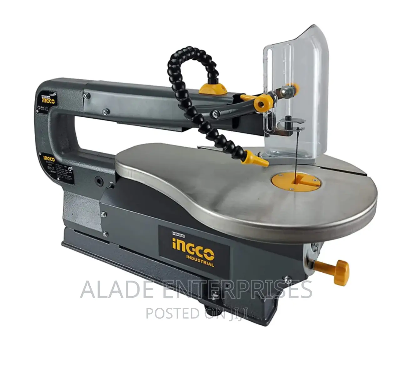 Ingco 85W Scroll Saw Speed:0-1450rpm(Anti-Vibration Design