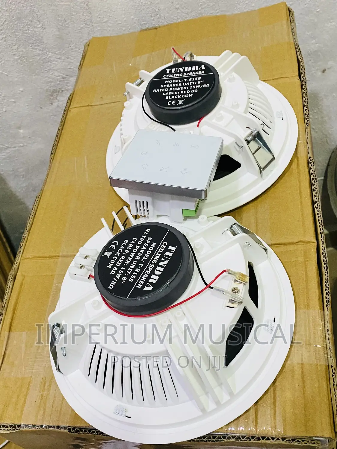 2pair Speakers With 4inches in Wall Amplifier