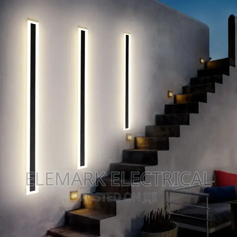 Modern Led Wall Lamp Indoor Background