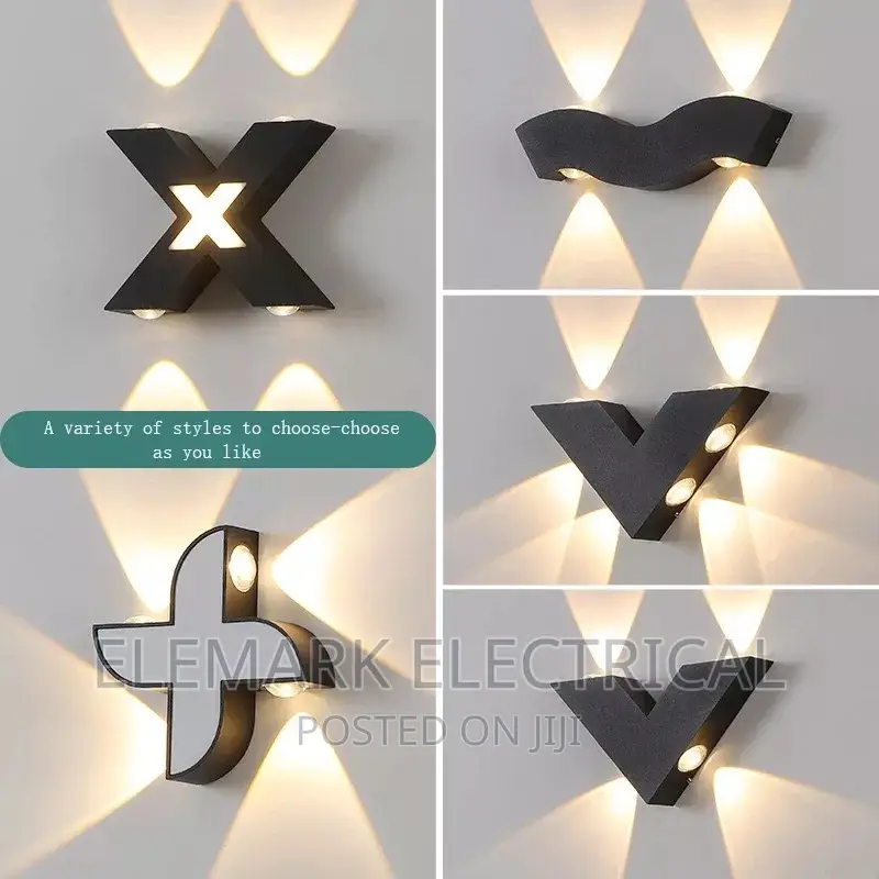 Outdoor Waterproof Wall Light 4w,6w 12w