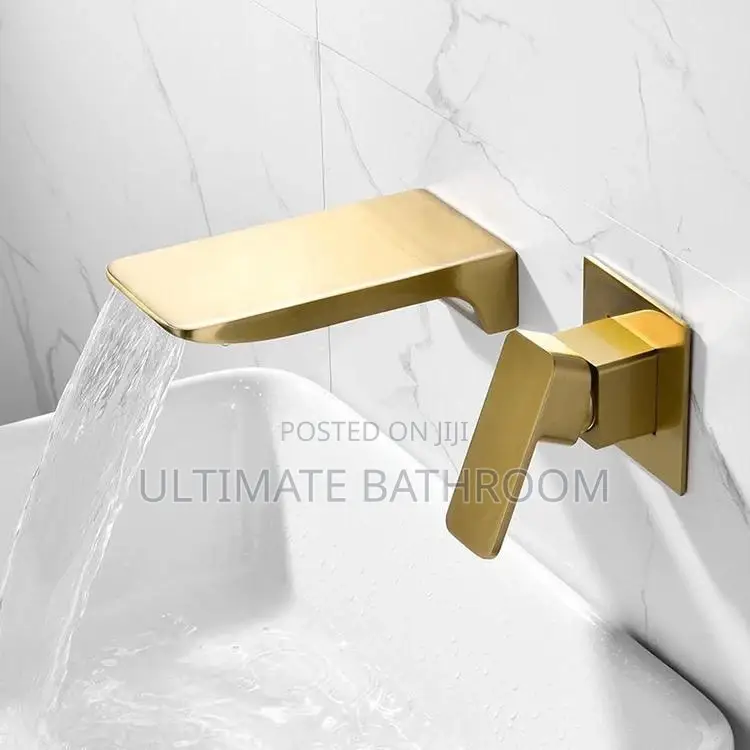 Brush Gold Condiut Faucet