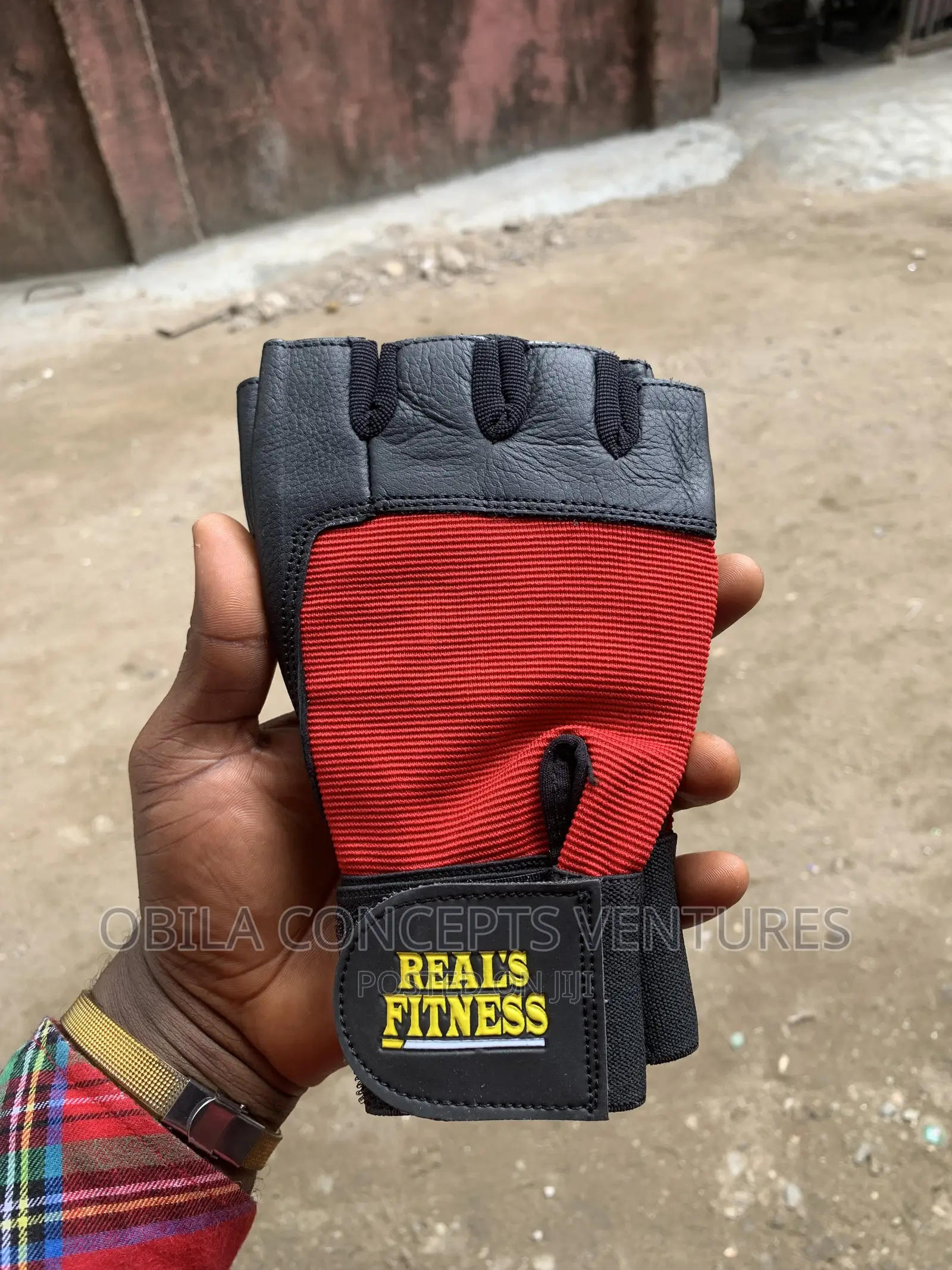 Real Fitness Gym Gloves