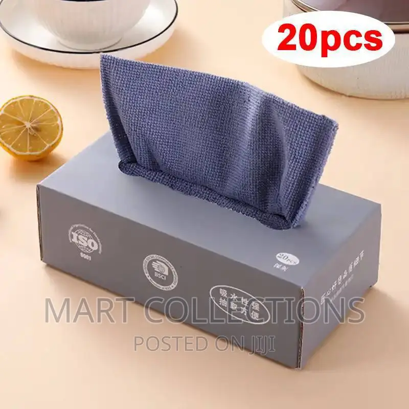 20 PCS Reusable Absorbent Cleaning and Kitchen Towel