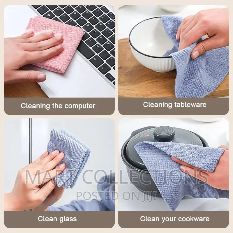 20 PCS Reusable Absorbent Cleaning and Kitchen Towel