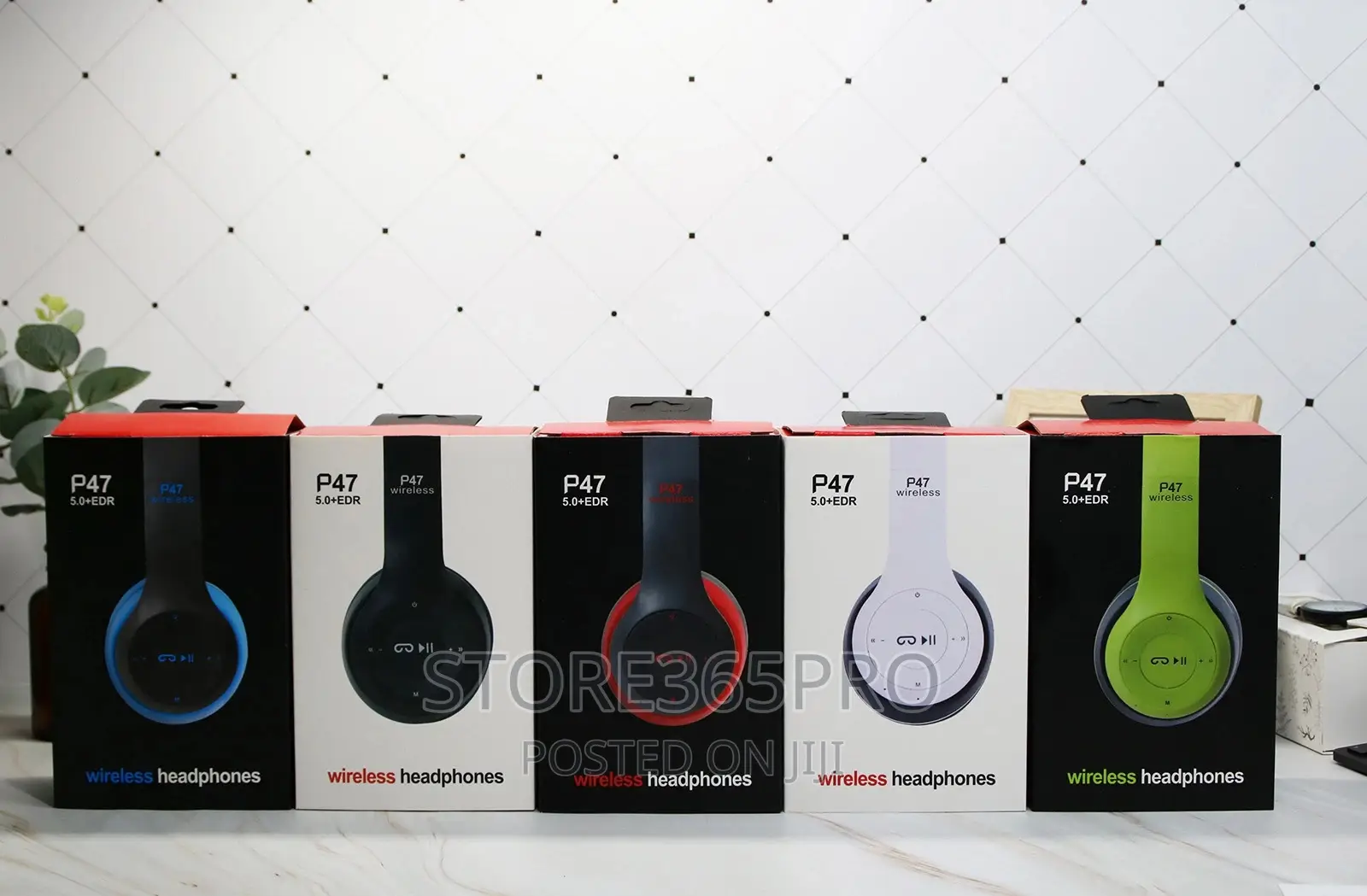 P47 Bluetooth Wireless Headset With Radio, SD Card Port