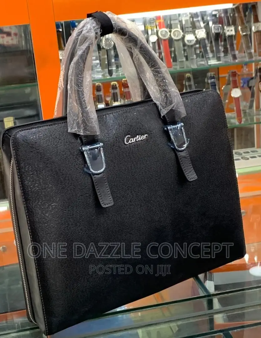 Laptop Leather Bags Black