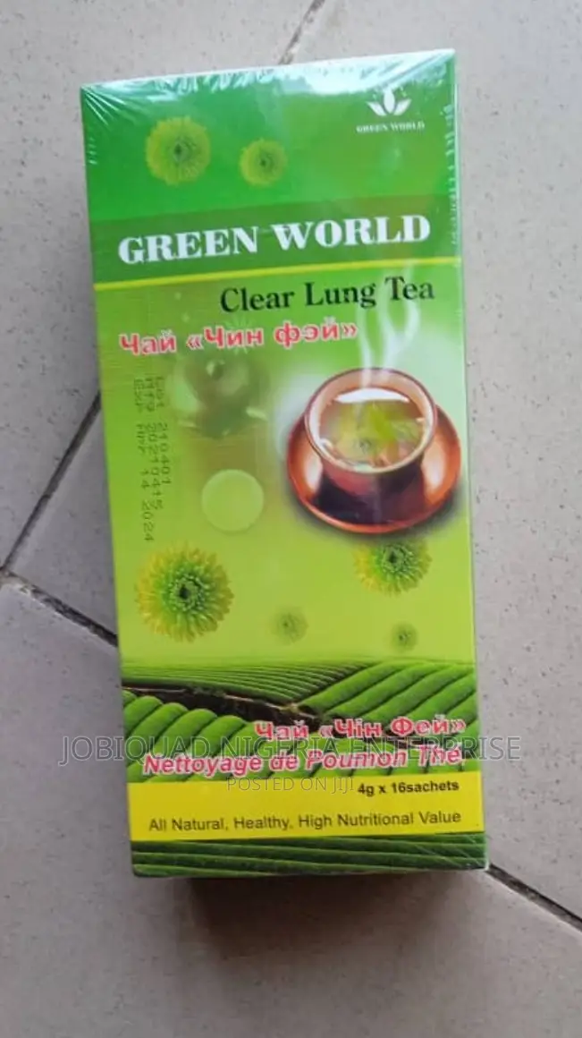 Green World Clear Lung Tea 20 Sachets