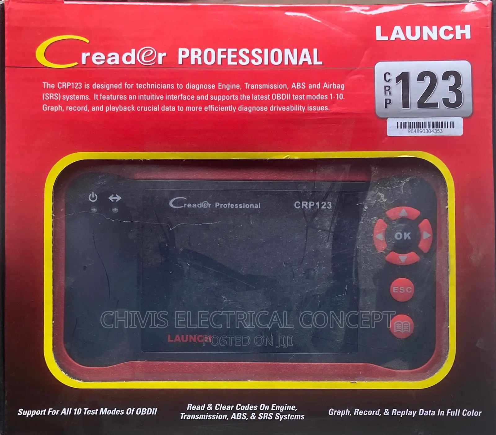 Creader Professional CRP123 CRP 123 Auto Code Reader