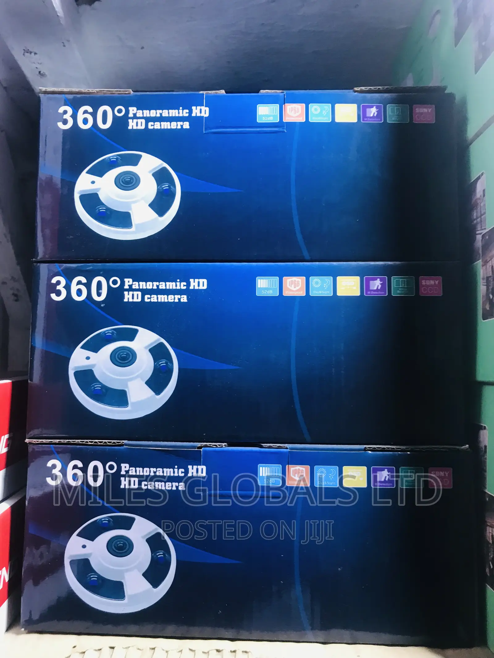 Panoramic Super Quality Wired CCTV 360° Degree Indoor Camera