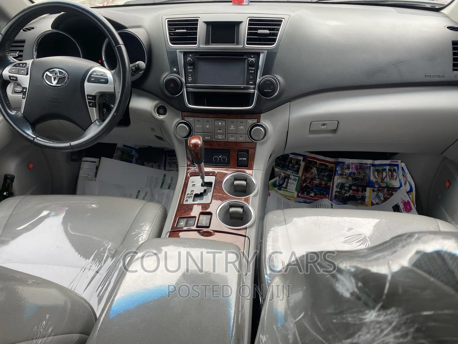 Toyota Highlander Limited 3.5l 4WD 2013 Burgundy