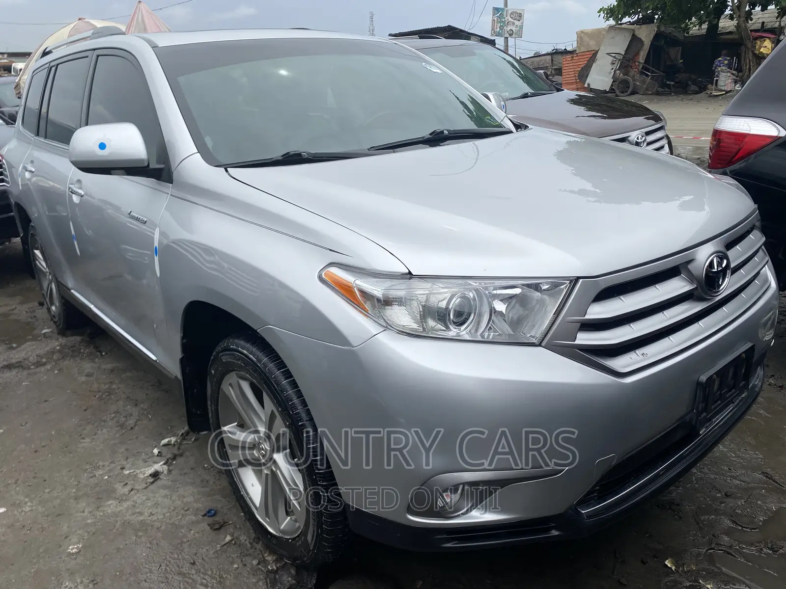 Toyota Highlander Limited 2012 Silver