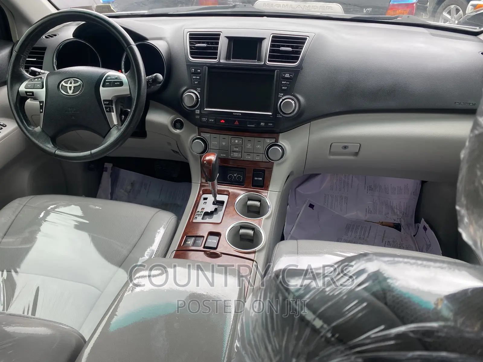 Toyota Highlander Limited 2012 Silver