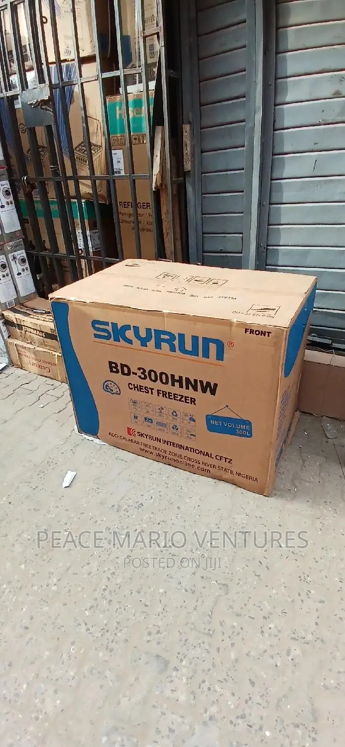 Skyrun Original Deep Freezer 300litres With 2years Warranty