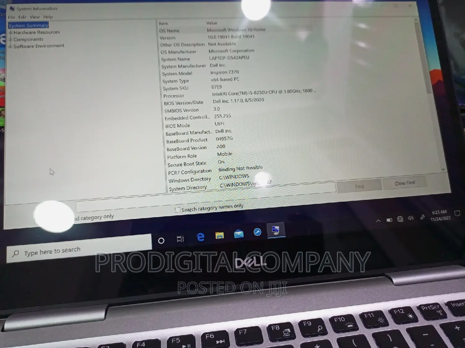 Laptop Dell Inspiron 13 7370 8GB Intel Core I5 SSD 256GB