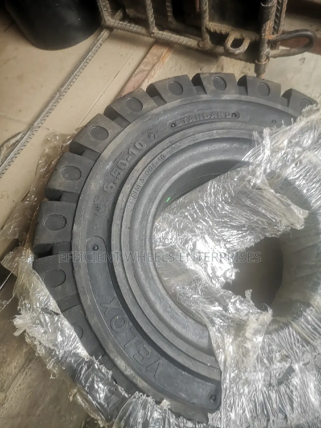6.50-10 Velox Indian Solid Tyre