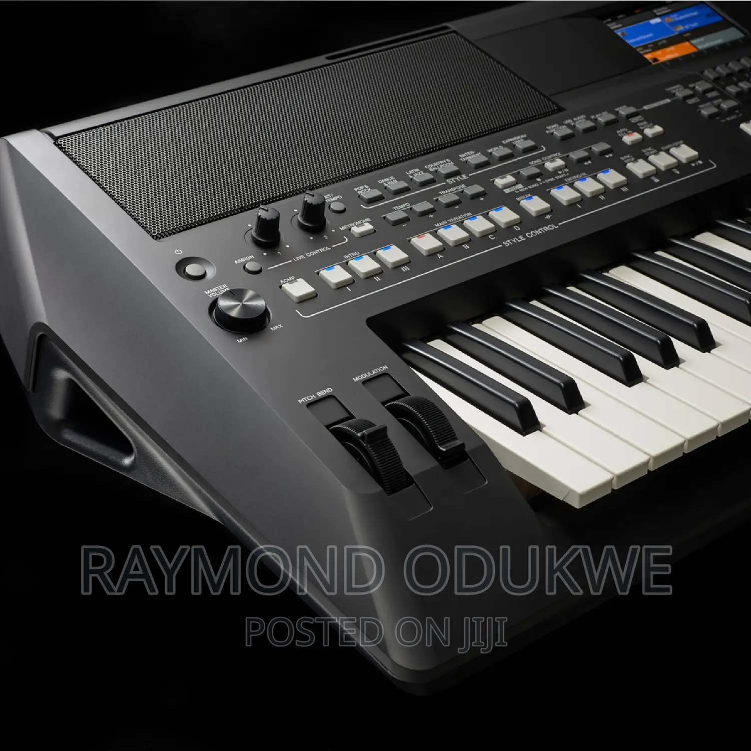 Yamaha PSR-SX600 Arranger Workstation Keyboard Piano