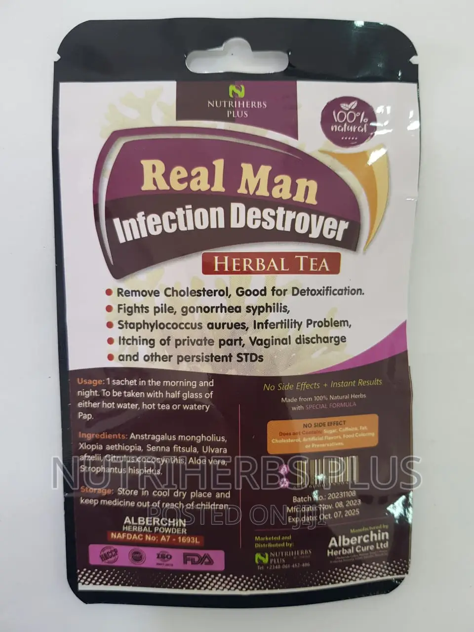 Real Man Infection Destroyer: Treats All Infections and STDS