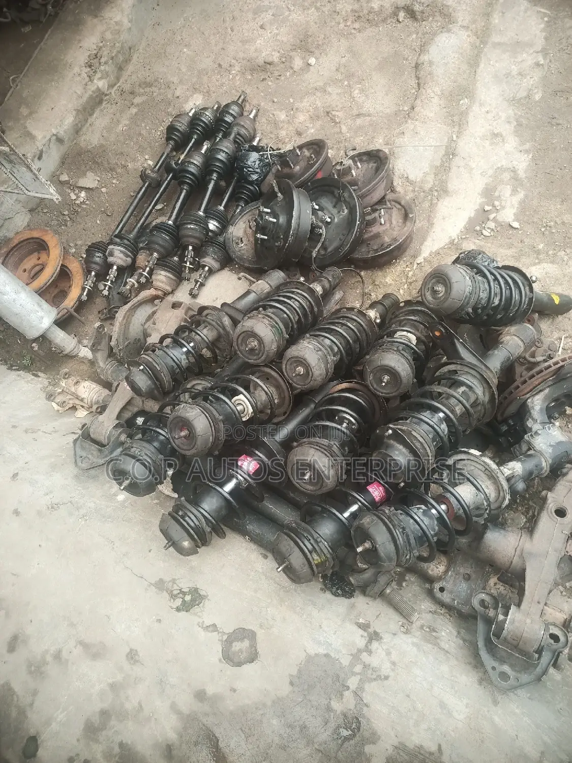 Shocks,Shaft,Hubs,Back and Front Arms for Opel Zafira Astra