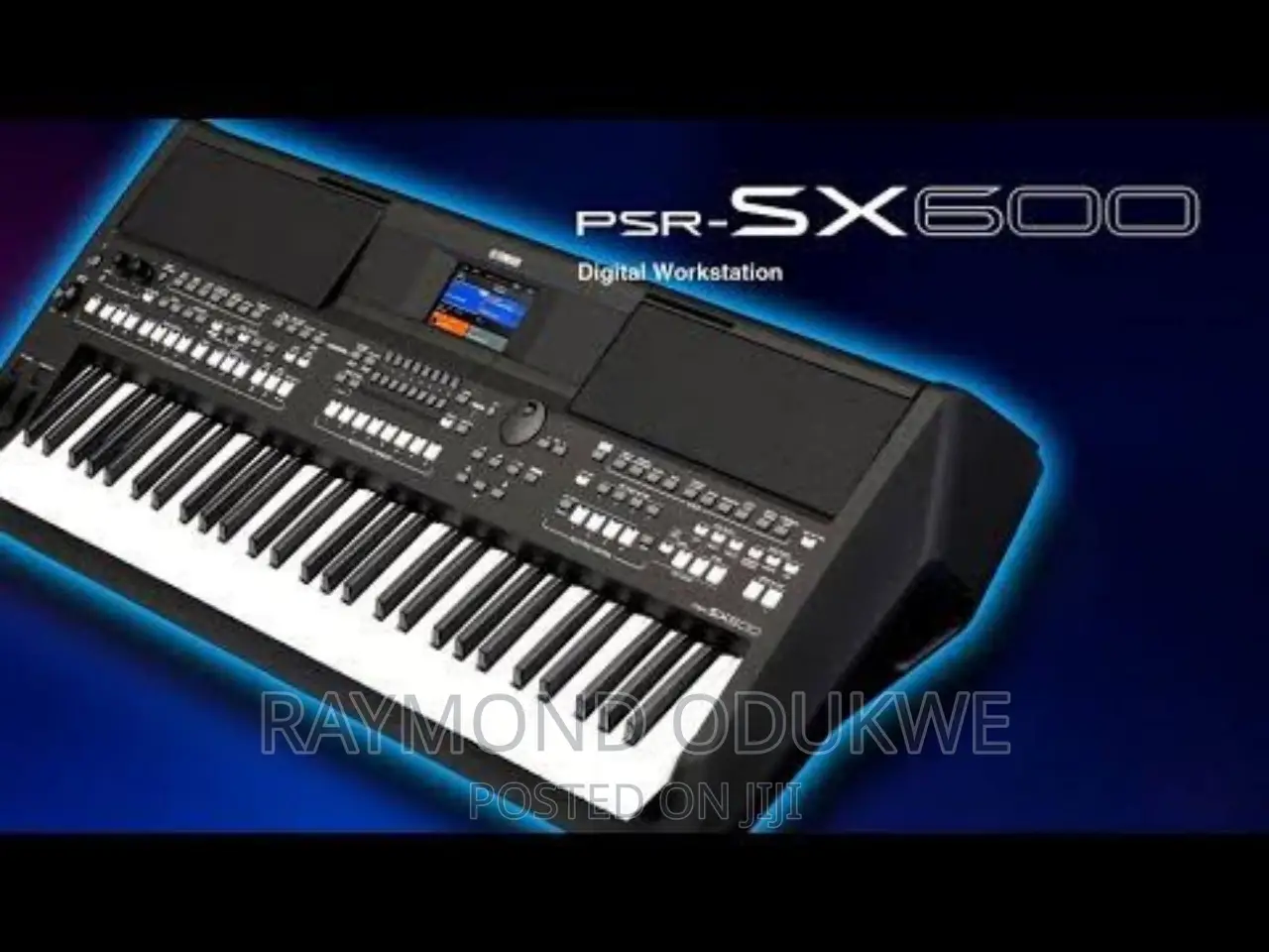 Yamaha PSR-SX600 Arranger Workstation Keyboard Piano