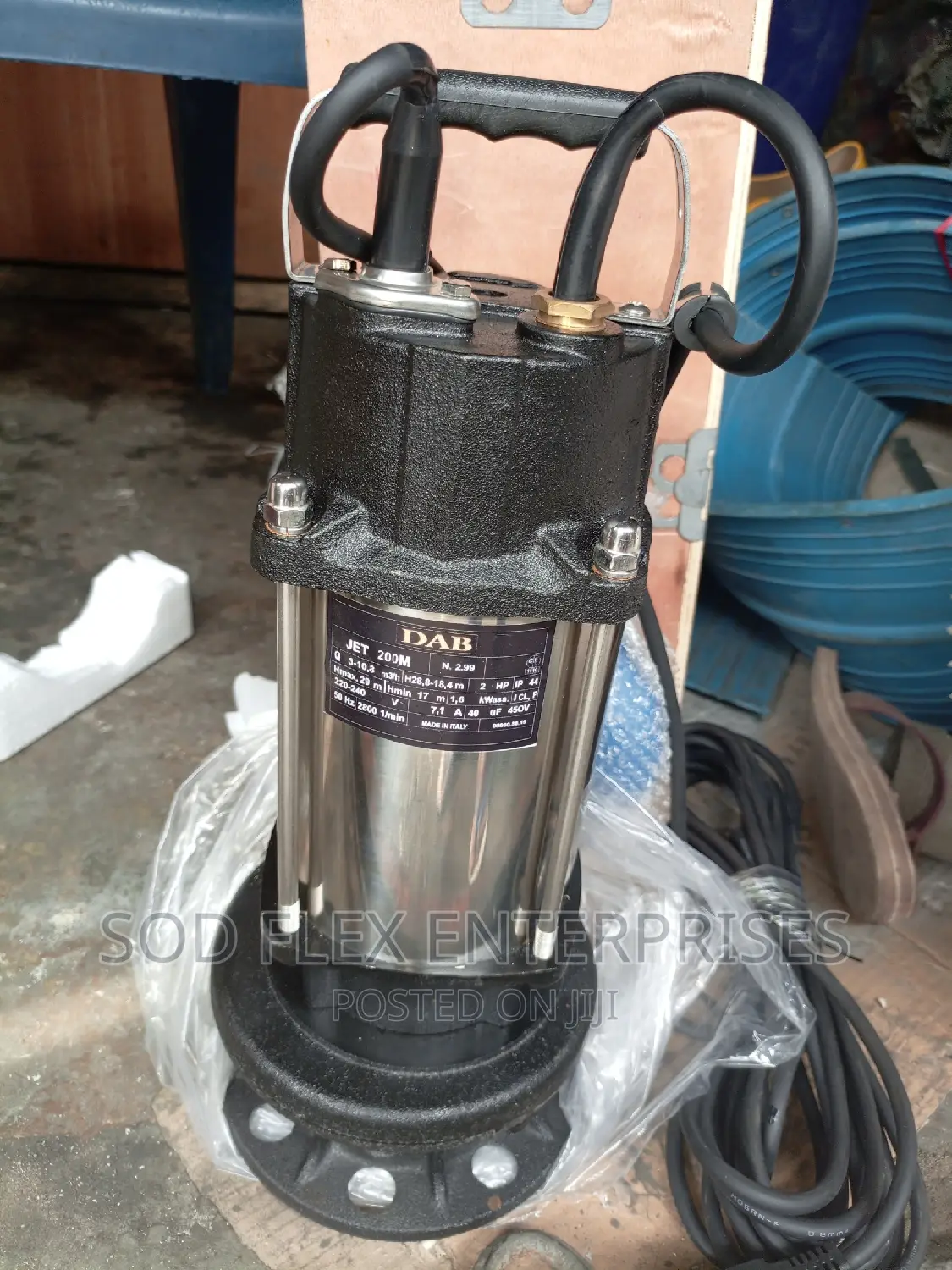 2hp Jet 200m Dab Sewage Pump