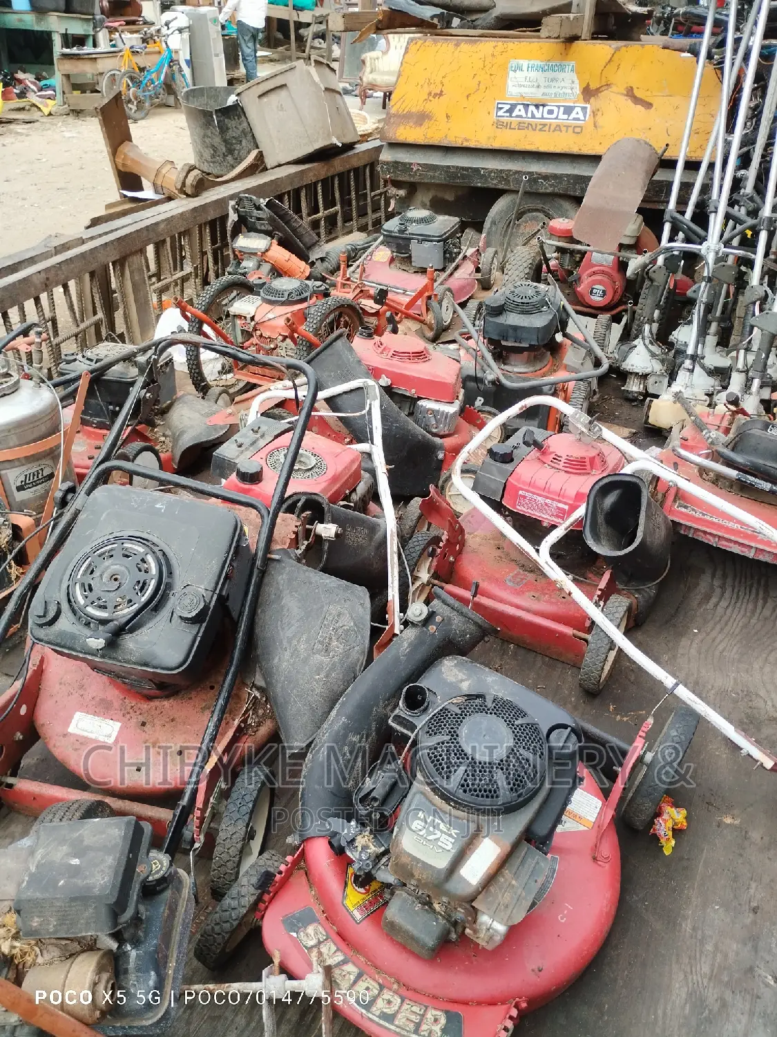 Tokunbo Jappan Lawn Mower Machines