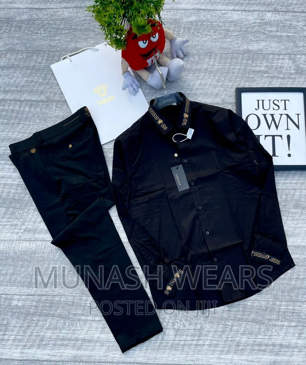 Luxury Classic Shirt X Pant Combo