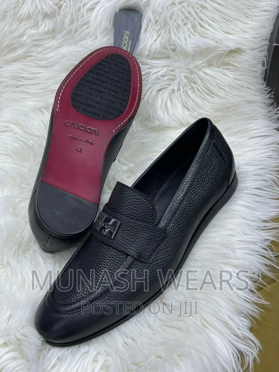 Pure Italian Leather Cruciani Shoe