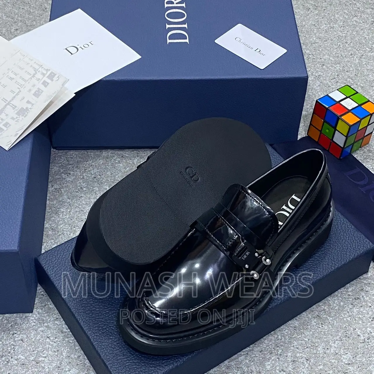 Luxury Christian Dior Big Sole Italian Shoe