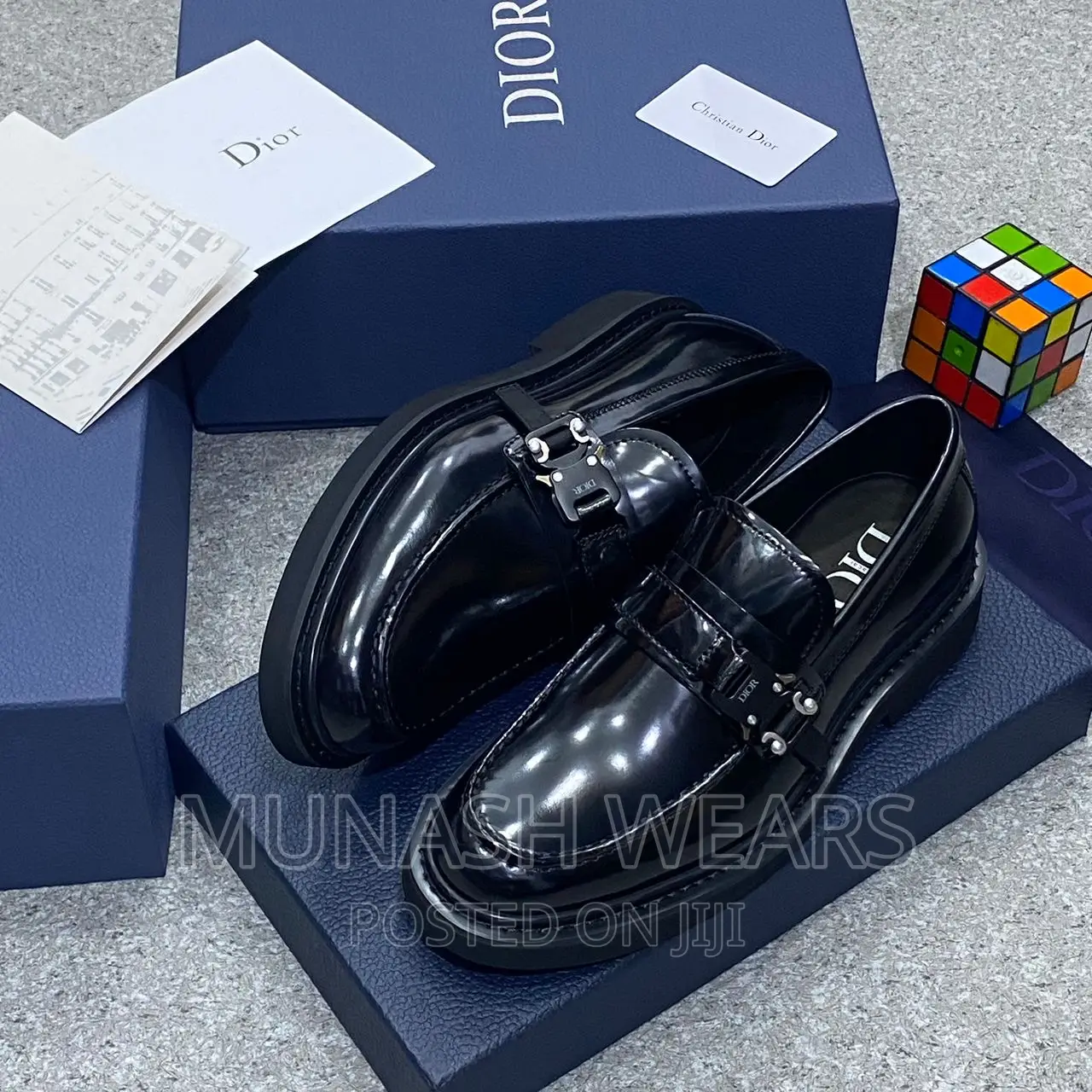 Luxury Christian Dior Big Sole Italian Shoe