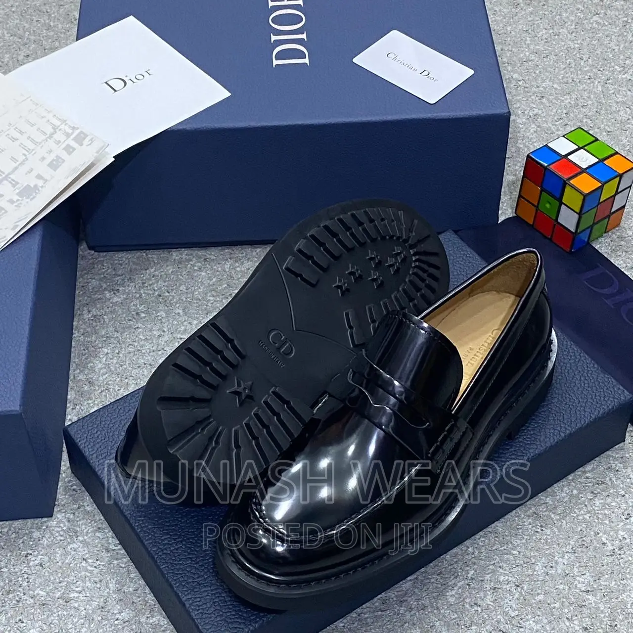 Luxury Christian Dior Big Sole Italian Shoe