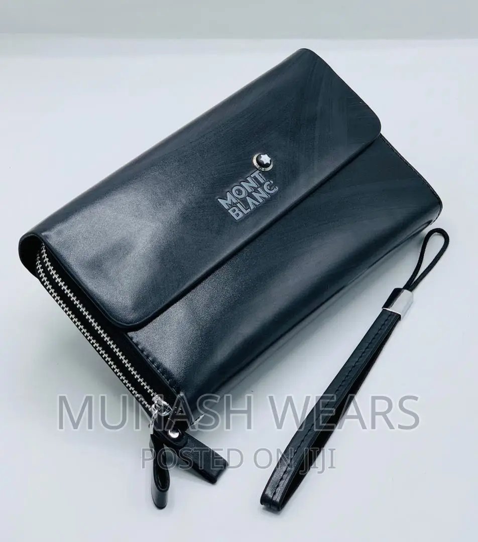Original Montblanc Leather Handbag
