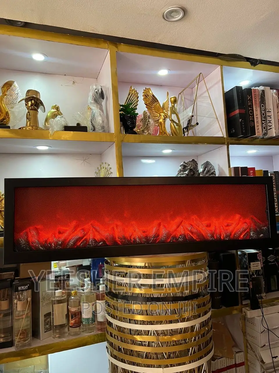 Giant Size Led Fireplace