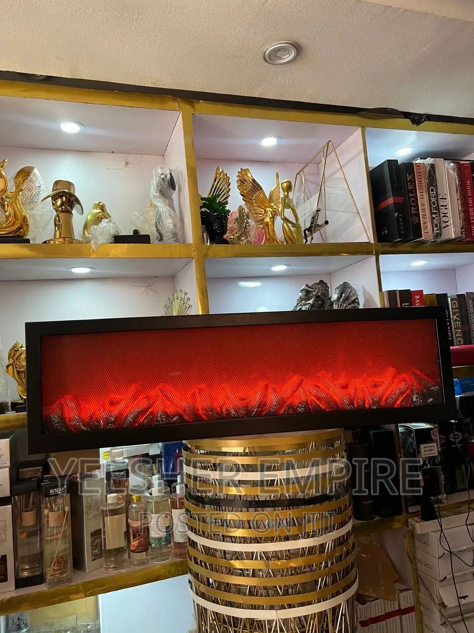 Giant Size Led Fireplace