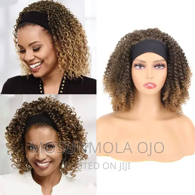 12 Inches Quality Glueless Synthetic Headband Hair Wig