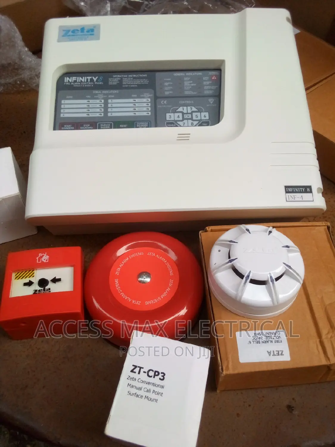 Zeta Smoke Detector Panel