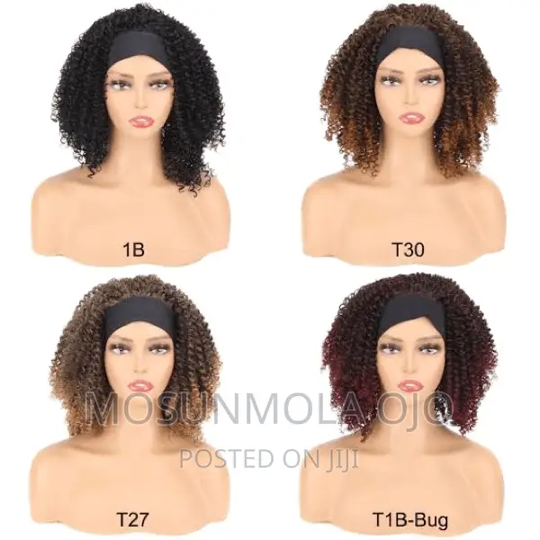 12 Inches Quality Glueless Synthetic Headband Hair Wig